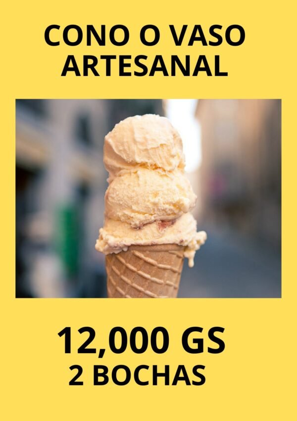 HELADO ARTESANO