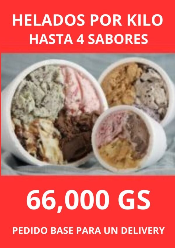HELADO POR KIL0